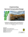Download PDF file Implementing Vermont Conservation Design